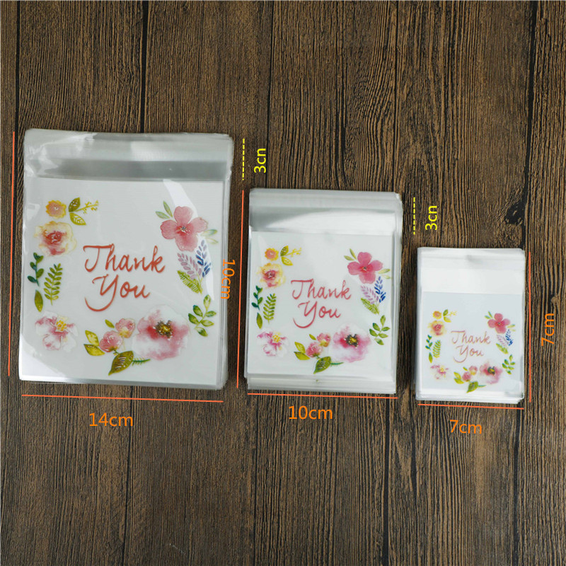 160g Weight Cute Plant Plastic Gift Bags