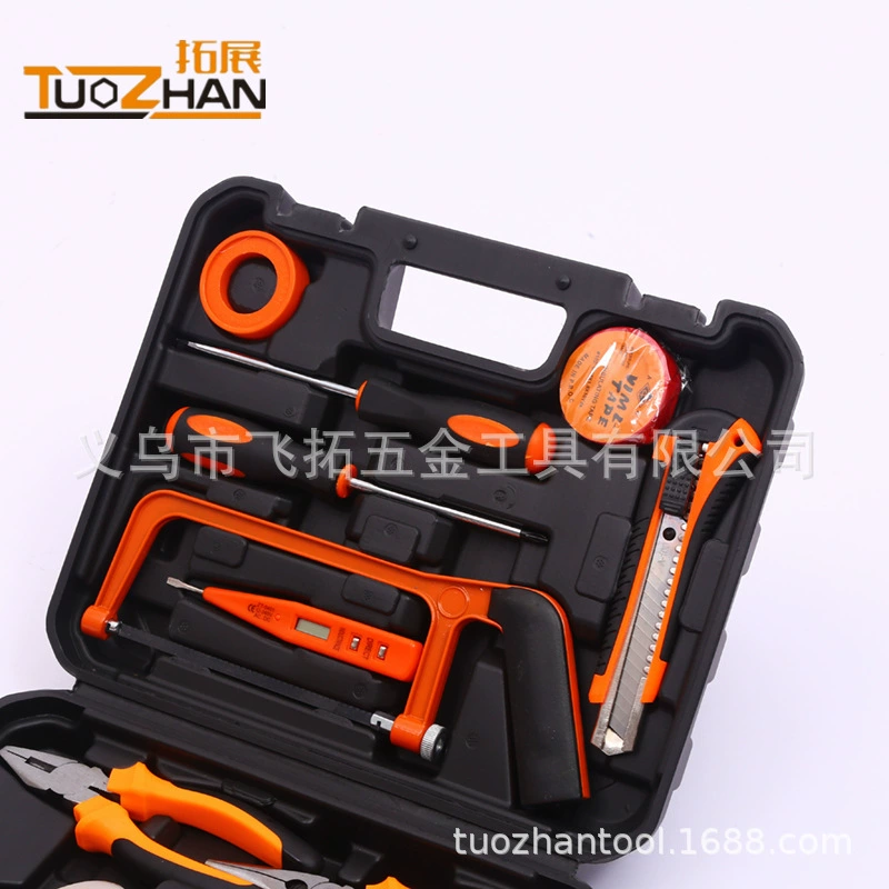 Universal handheld tools set, needle-nose pliers, 13 pieces