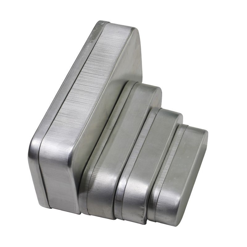 Caja de acupuntura de aluminio engrosada 5 10 20 50ml caja de aguja veterinaria caja de almacenamiento de cabeza de aguja caja de desinfección equipo de cría