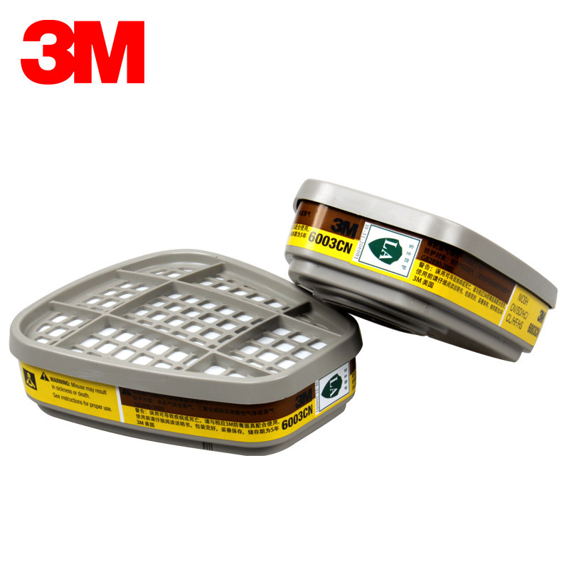 正品3M6003CN滤毒盒 防毒面具过滤盒防氯气氟化氢等 厂家直销批发