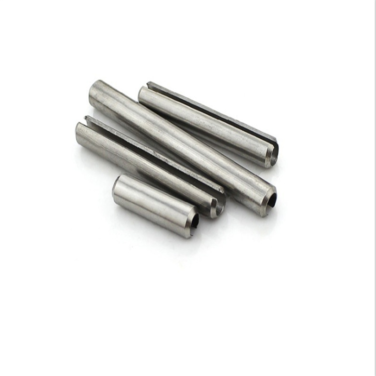 304不锈钢弹性圆柱销 GB879弹簧销开口销