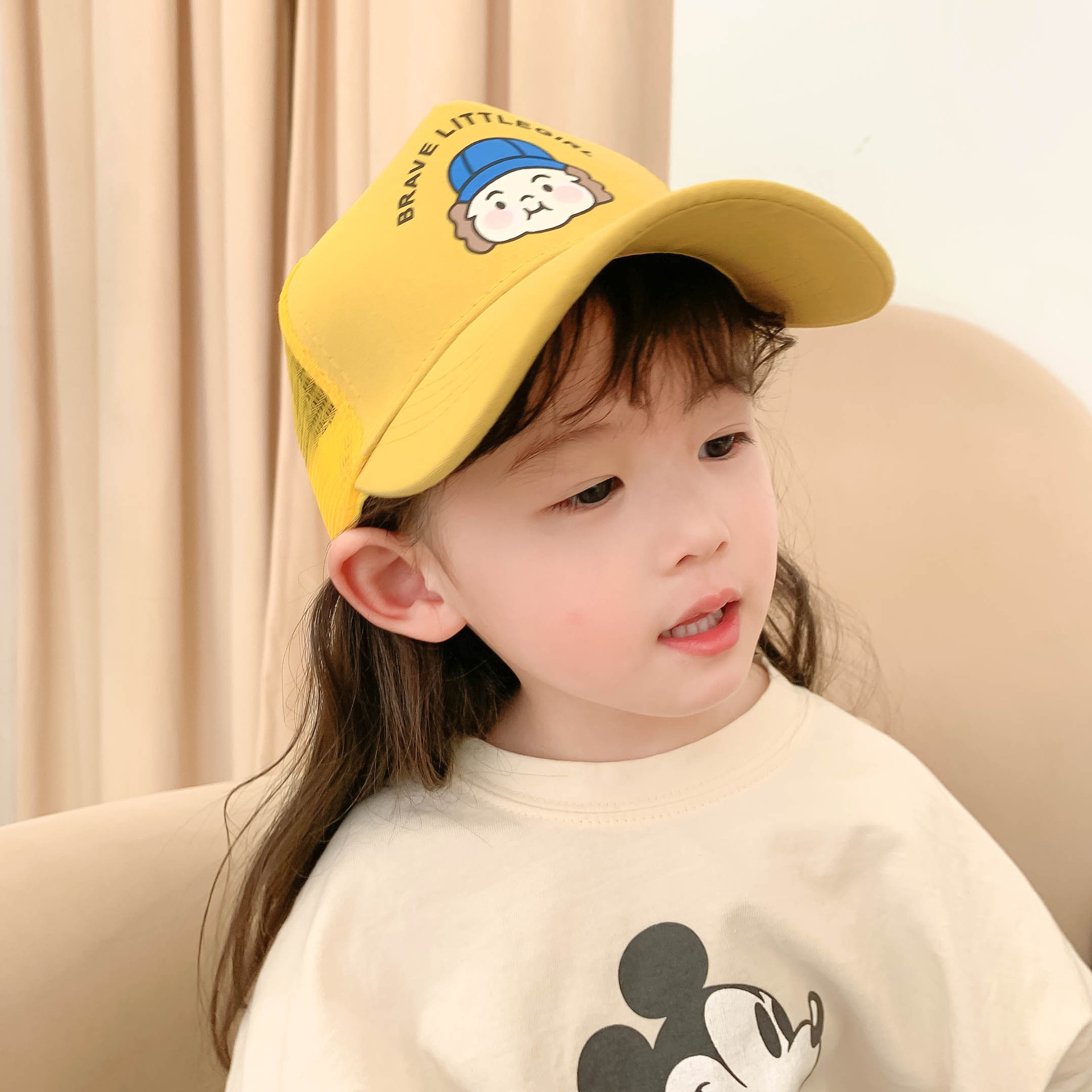 Printed children s sunscreen cute cap NSCM41310