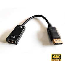 4k*2k Dp to HDMI  雷电笔记本转电视线 Display Port to hdmi