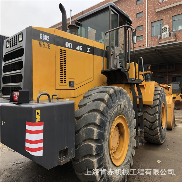 二手龙工60装载机，二手龙工临工LG862铲车市场价格参数