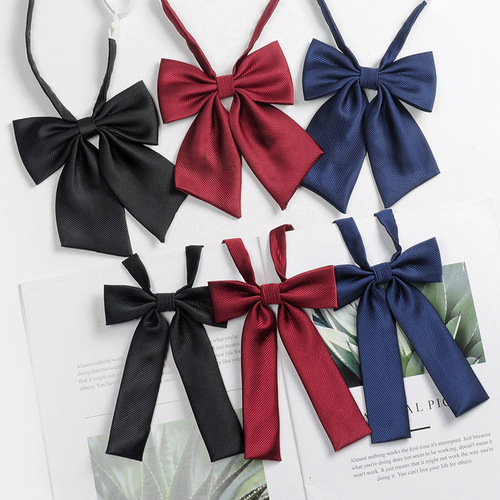 jk bow tie female Japanese uniform small tie school uniform shirt free sailor uniform collar college style bow ribbon