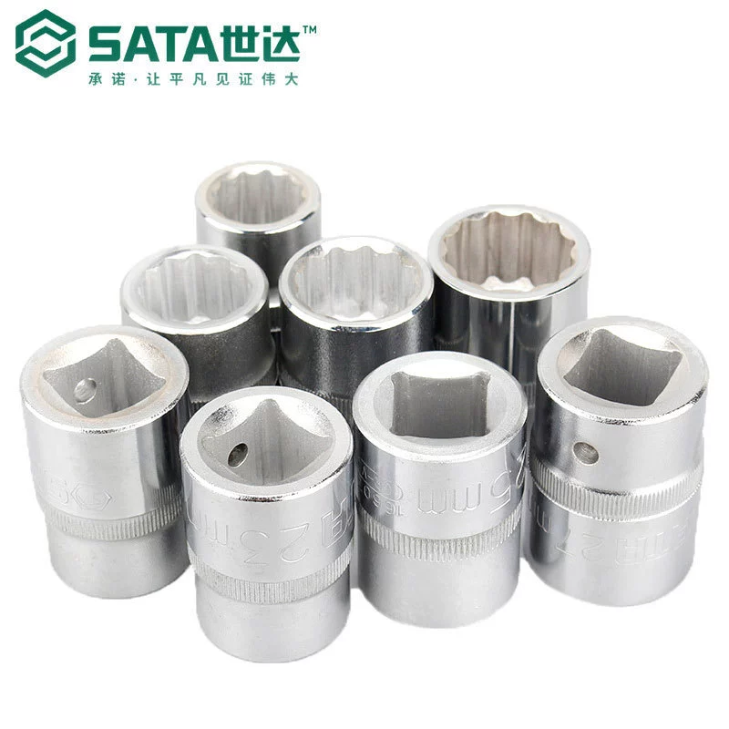 Shida Tool 19mm series 12 corner plum blossom sleeve head spiny wheel wrench attachment sleeve head 16602
