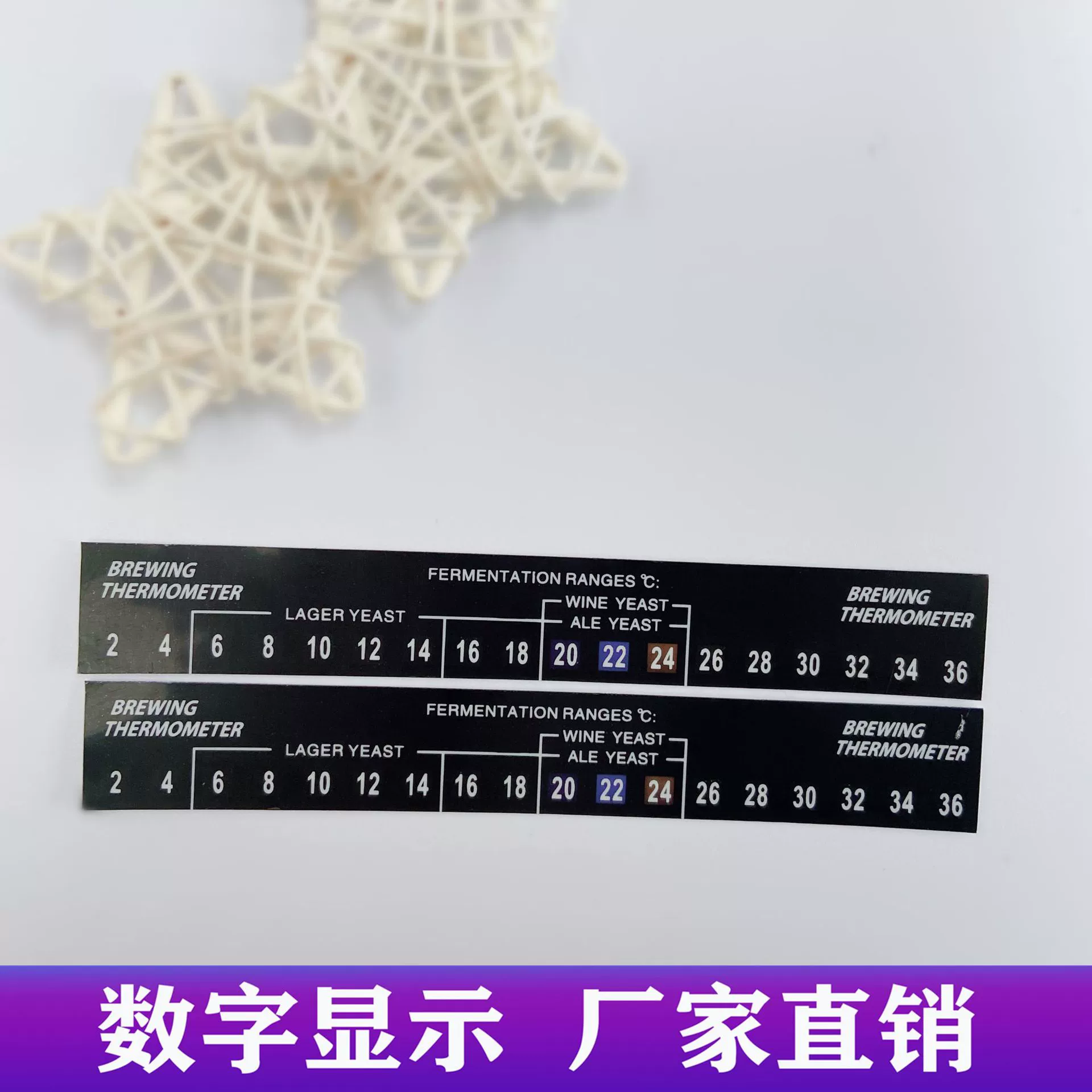 Заводская поставка термометра Патч цифровой индукционный водяной термометр ЖК-дисплей изменение температуры Высокая точность наклейка клей