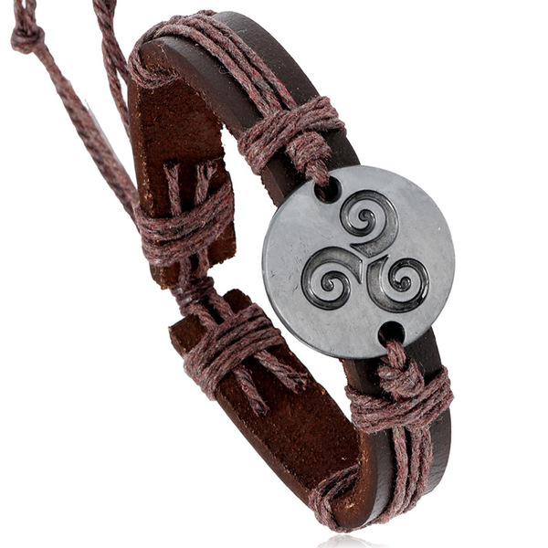 small design leather creative retro bracelet