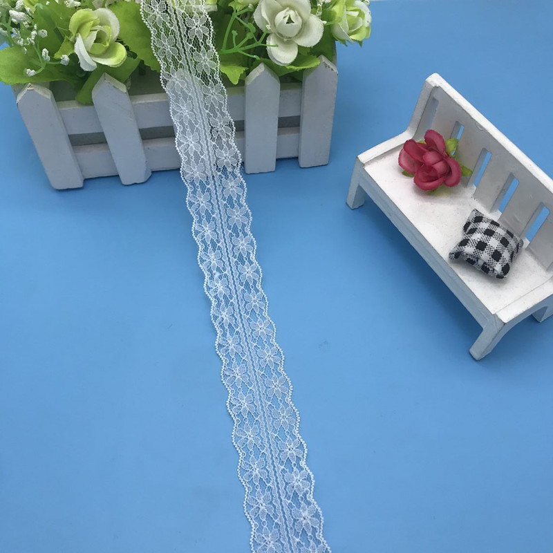 新款无弹蕾丝花边小碎花3厘米宽服装鞋帽头饰内衣辅料