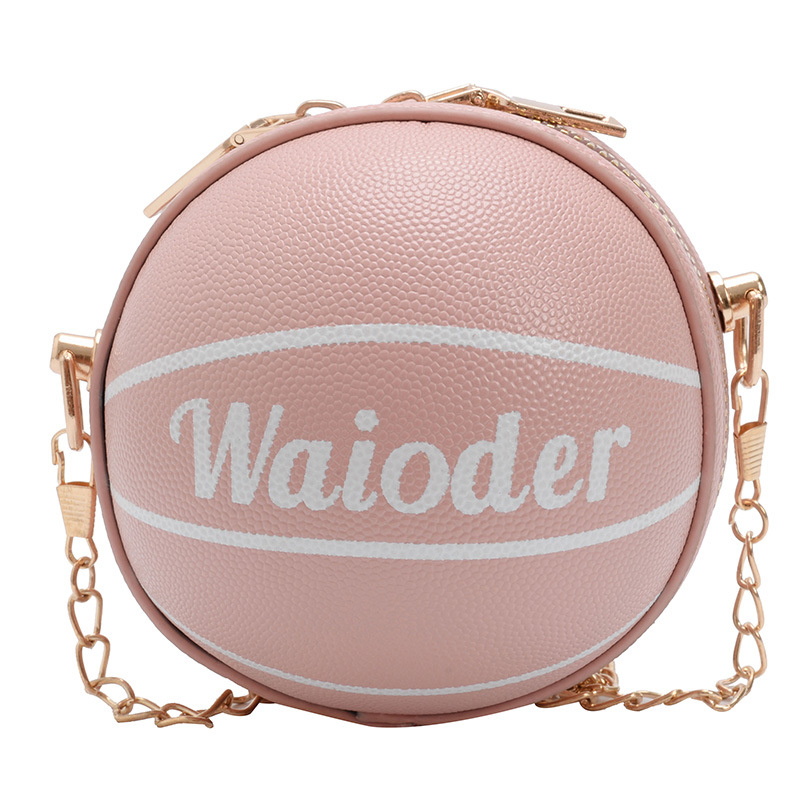 Bolsa de los niños de estilo coreano de verano Internet celebridad pu bolsa de baloncesto moda casual lindo bebé de todo partido mensajero bolsa de hombro