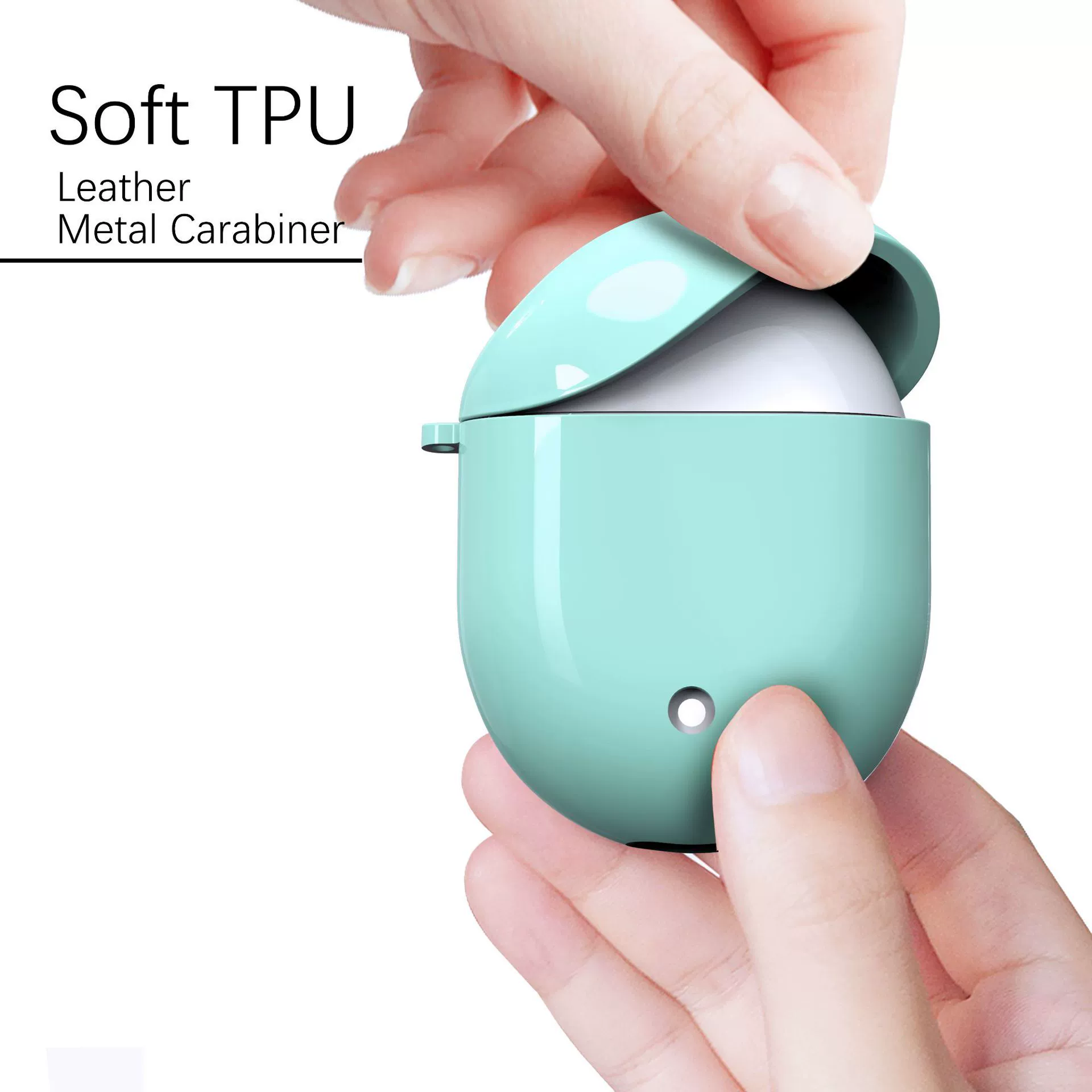 Google, compatible headphones, transparent protective case