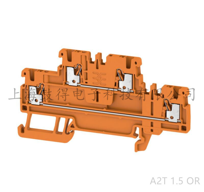 A2T 1.5 OR魏德米勒weidmuller直通型双层接线端子货号2471440000