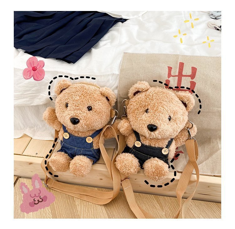 Lindo Bolso De Hombro De Muñeca De Oso De Peluche Al Por Mayor display picture 16