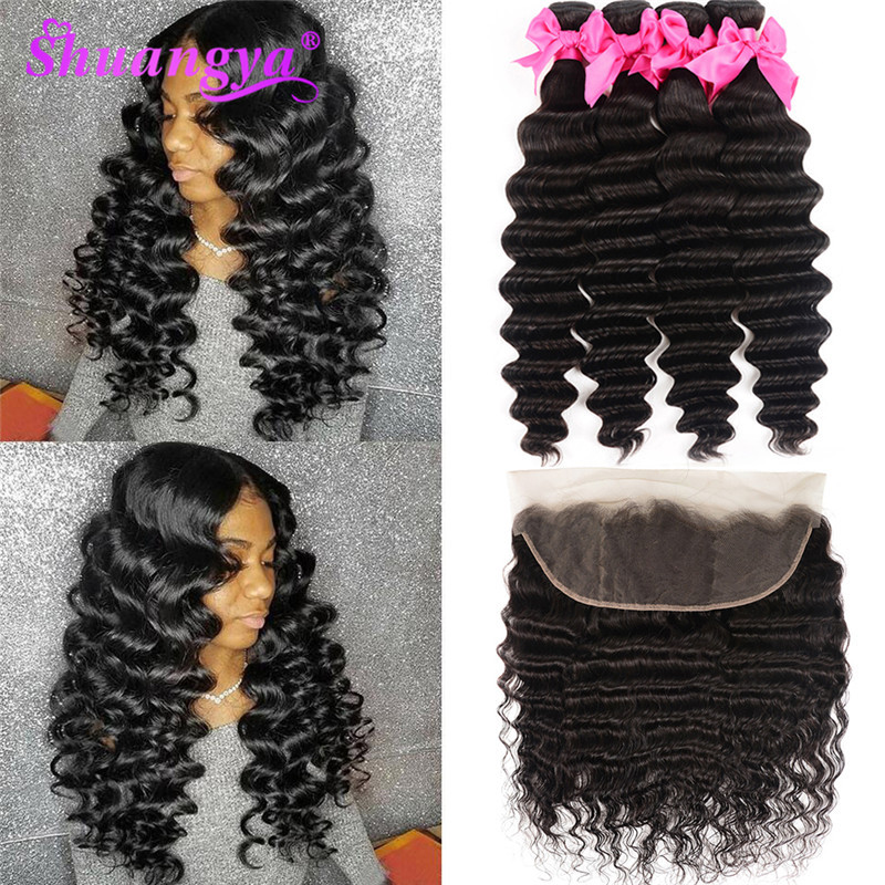 许昌工厂真人发块亚马迅热销 deep wave human hair发帘跨境直销