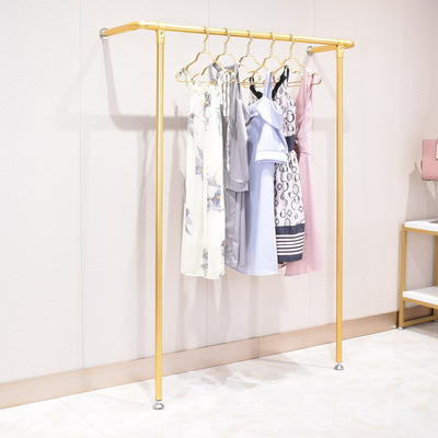 Custom cloakroom couture clothes Display rack Wall coat hanger Exhibition Wall hanger design customized install