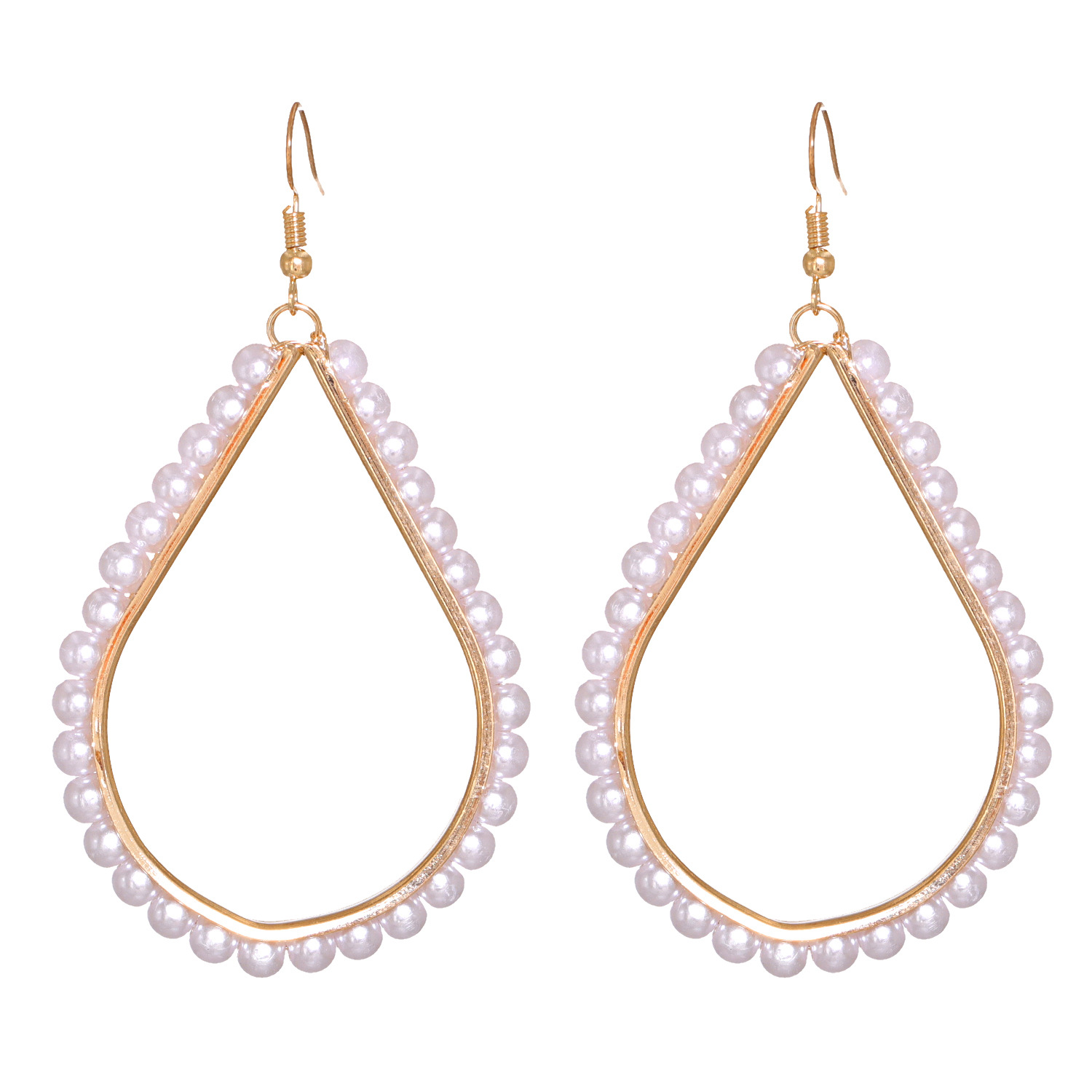 Retro Fashion Alloy Imitation Pearl Earrings display picture 7