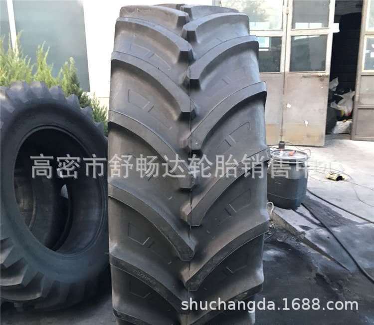 现货供应710/70R42农用人字花纹轮胎 农用拖拉机轮胎钢丝胎