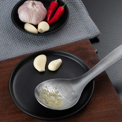 New Stainless Steel Garlic Press Home Kitchen Manual Garlic Masher Multi-functional Garlic Paste Gadget Set of Six Available for Wholesale