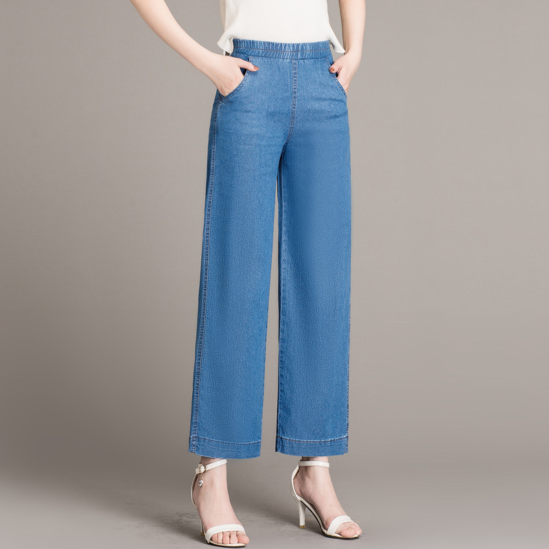 Pantalon léger femme en cow-boy - Ref 3429916 Image 4