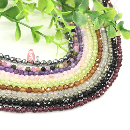 Natural Olive Stone, Beryl Garnet Bead Bracelet, Ring, Ankle Chain, Hairpin, Tassel DIY Accessory Wholesale