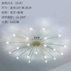 Scandinavian starry sky, modern and minimalistic creative lights for children's room, ceiling light for living room