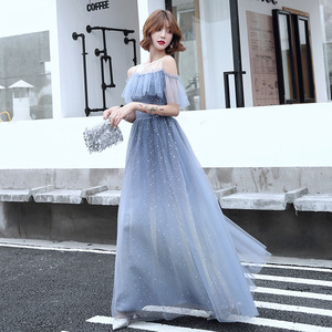 Bridesmaid Dress FAIRY BLUE bridesmaid dress long wedding dress sisters dress evening dress