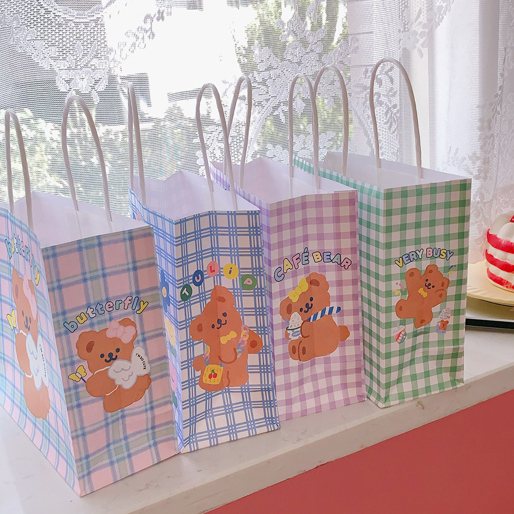 Cute Cartoon Letter Kraft Paper Daily Gift Bags 1 Piece display picture 18