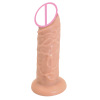 Cross -border foreign trade wholesale rough simulation penis, egg -free penile suction cup masturbation anal plug men and women's sexual supplies