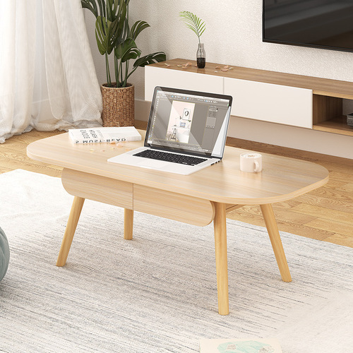 Nordic style coffee table living room sofa side table simple modern Internet celebrity tea table small apartment home storage small coffee table