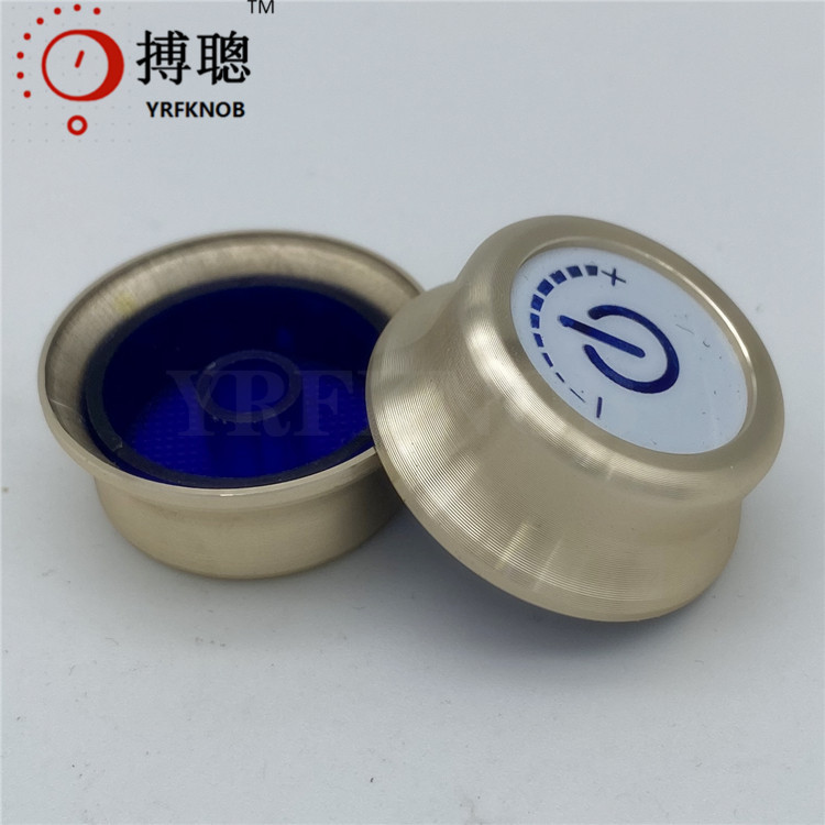 YRFKNOBƷ�ƽ���ñ����ť25-30*15��ɫLED͸���� ���Ͻ�о6��ť