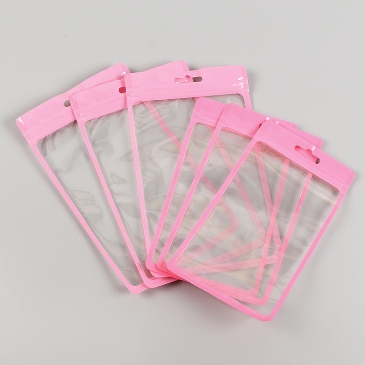 厂家批发 cpe透明自粘袋电子数码手机壳配件包装袋耳机数据线胶袋