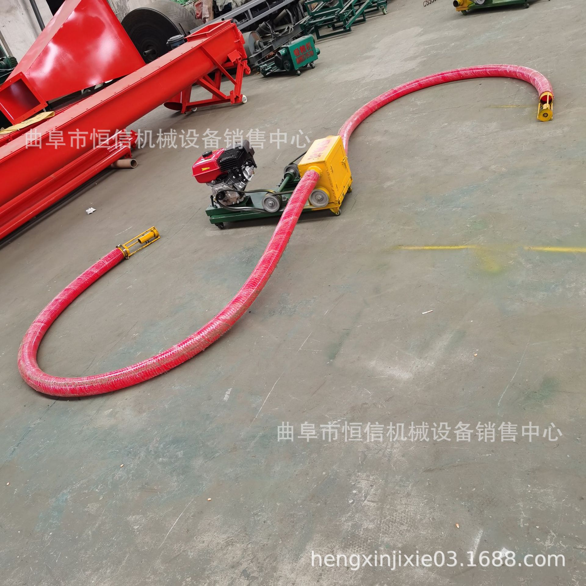 省时省力大豆花生车载吸粮机zcjb 弹簧内置小麦玉米吸粮机 生产