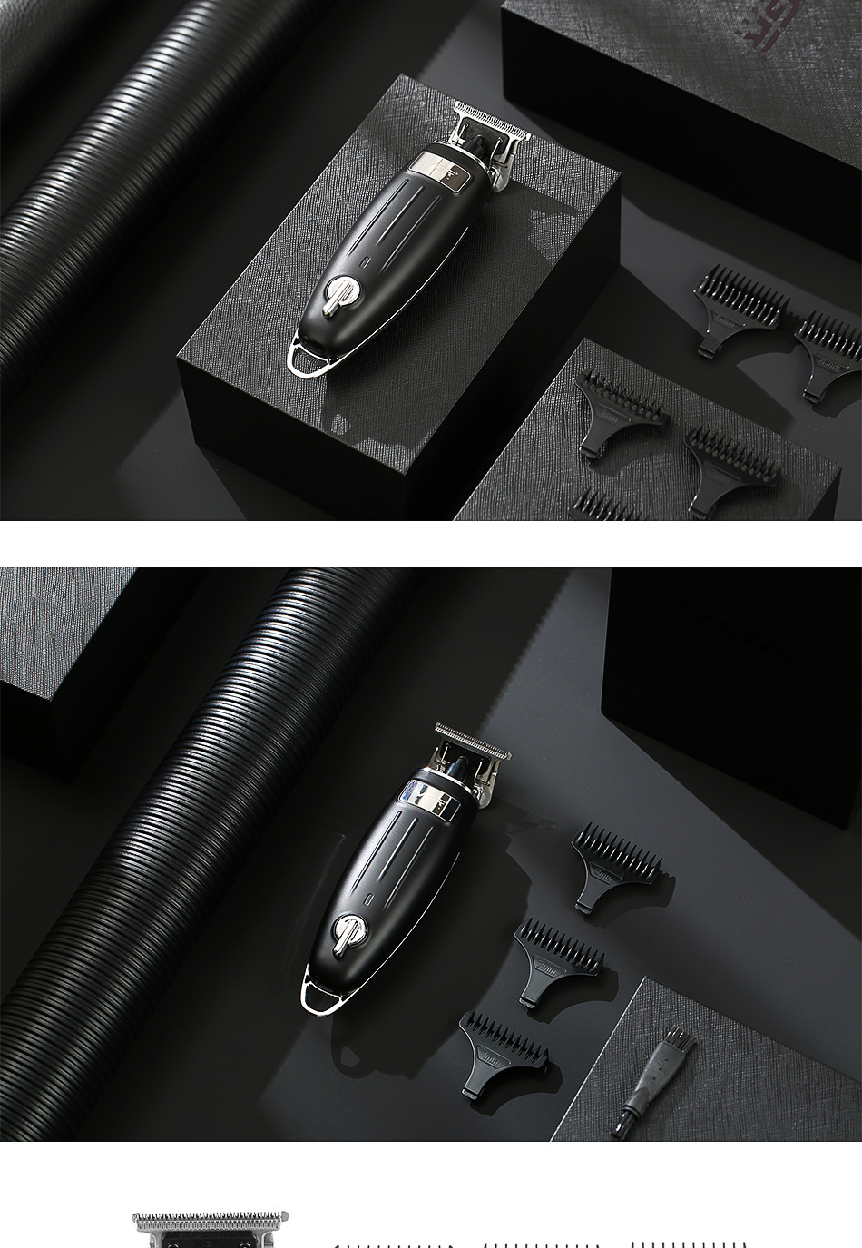 Máquina de cortar cabelo elétrica recarregável para zero_voghion.com