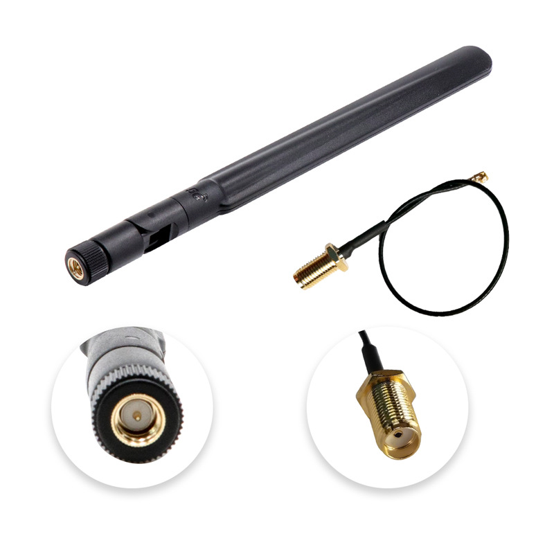 賽諾聯克 5G天線 高增益 4DBI 4G 5G 膠棒天線 SMA 公頭孔有內針