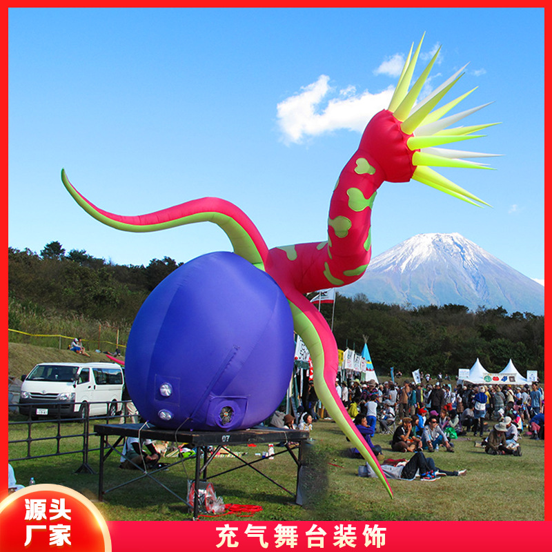 舞台装饰气模节假日活动气模庆典气模厂家直销源头LED灯光气模