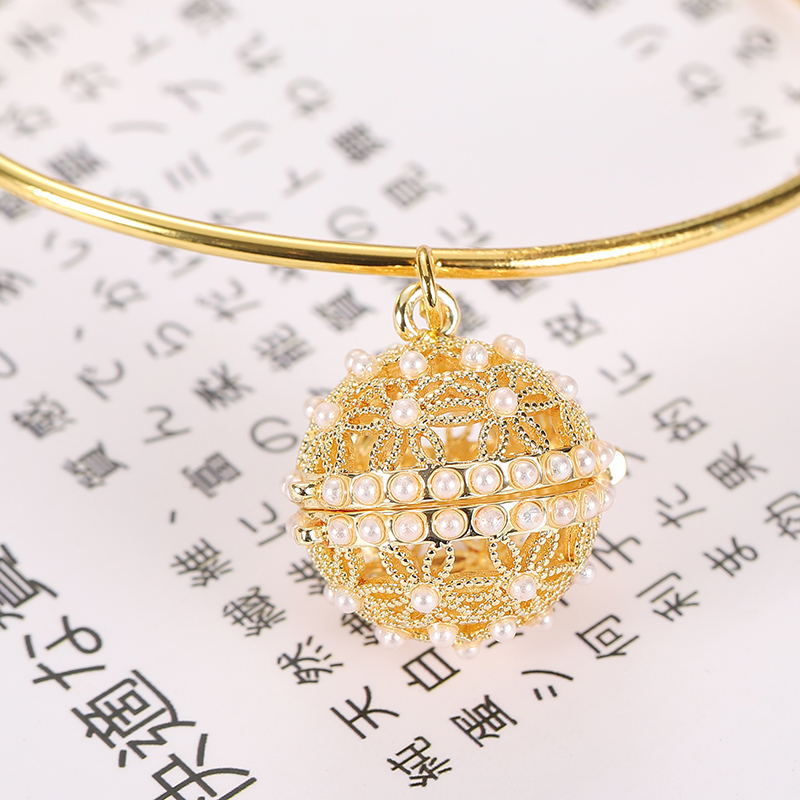 Gaodangbao Refinement Exquisite Hydrangea Necklace Pearl Pendant Accessories The secret Open Sachet Antiquity Accessories