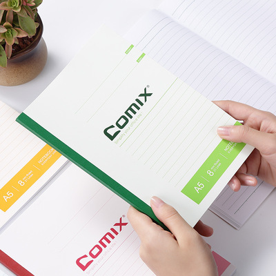 齐心A4 A5 笔计本 30页 40页 50页 60页 80页 记事本 软抄本批发|ru