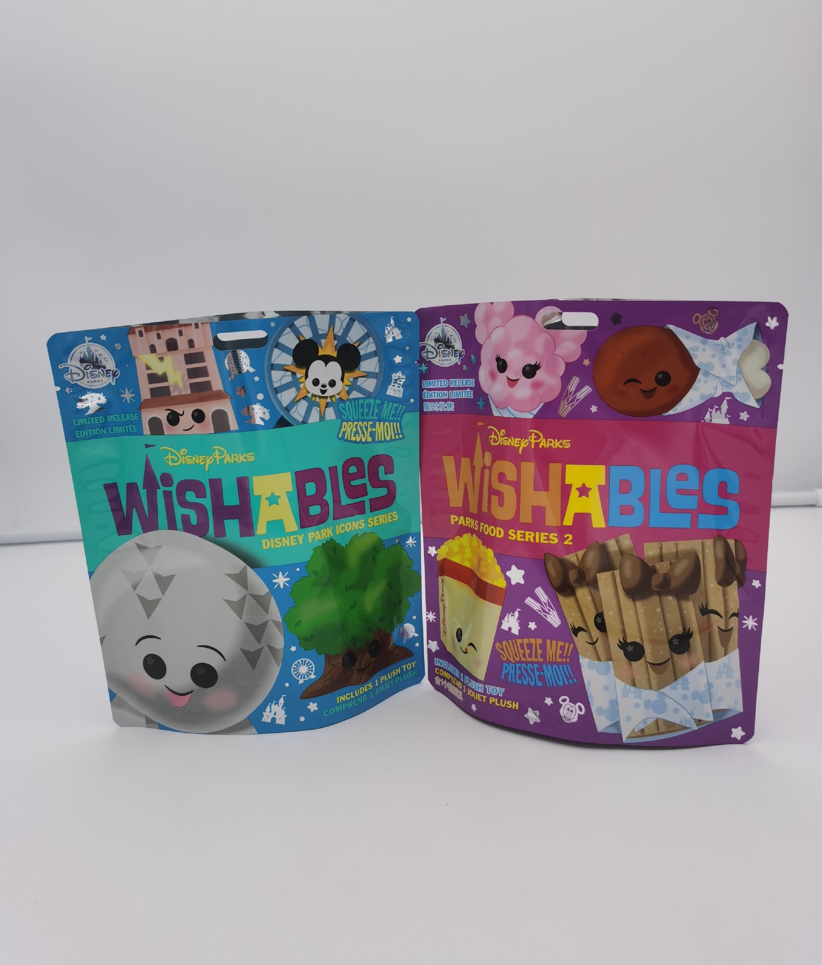 厂家供应玩具包装袋公仔复合拉链自立袋铝膜印刷袋毛绒玩具包装袋