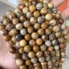 Agate organic round beads, wholesale, with gem, factory direct supply