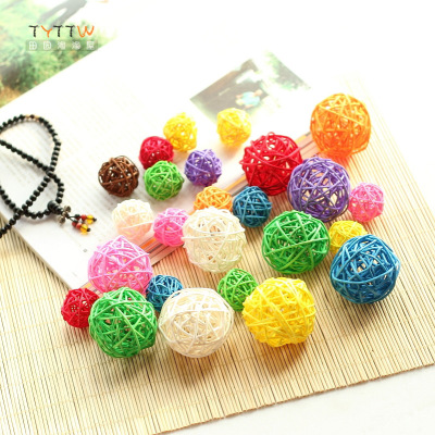 藤球裝飾幼兒園裝飾吊飾挂飾教室吊飾商場天花板吊頂走廊挂件小球