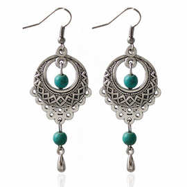 批发欧美耳钩 跨境复古耳坠 速卖通耳钉耳环波西米亚earrings