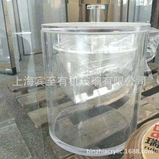 Highly Transparent Plexiglass Sealed Bucket Acrylic Sealed Jar Vacuum Sealed Container Positive and Negative Pressure Bucket Customization