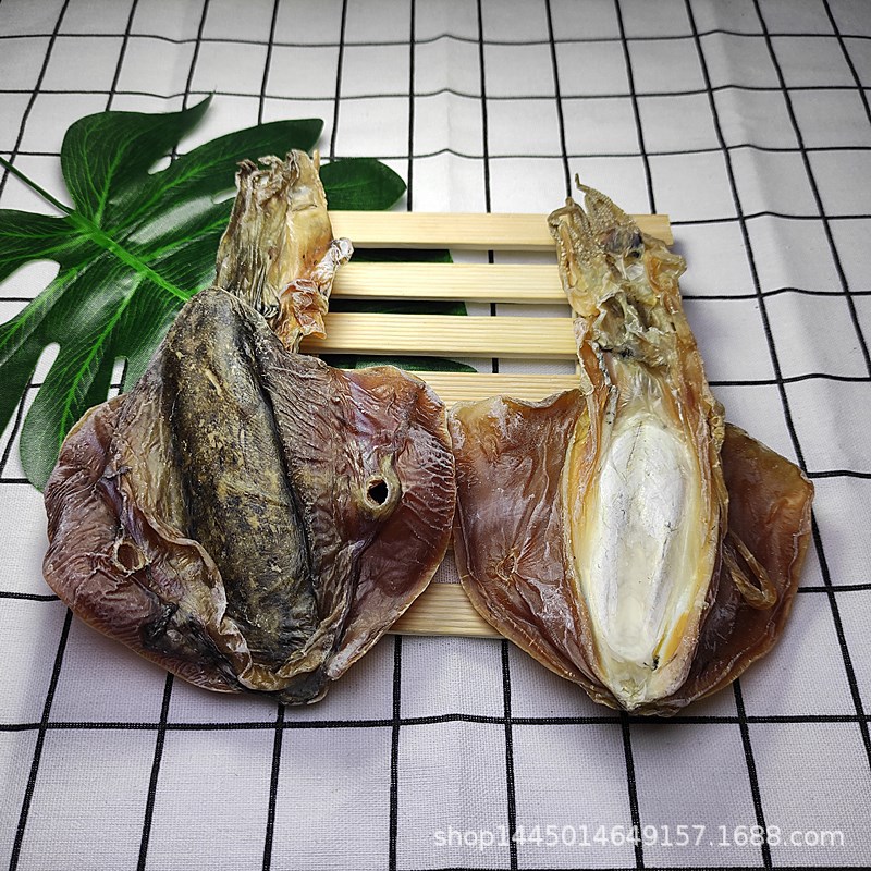 广西北海特产海产品海鲜干货孕妇煲汤乌贼淡水目鱼约7只船晒墨鱼
