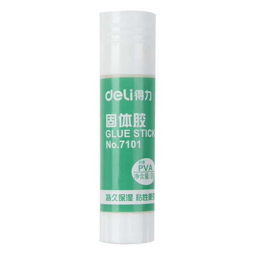 Deli 7101 solid glue solid glue small glue stick solid glue 9g handmade student office solid glue