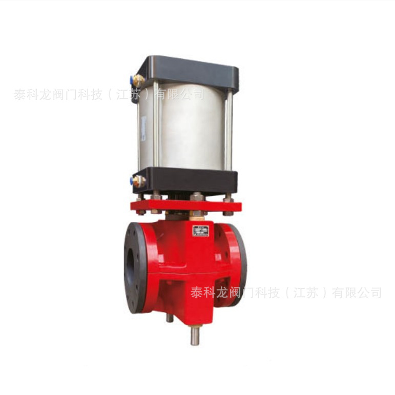 美标气动管夹阀