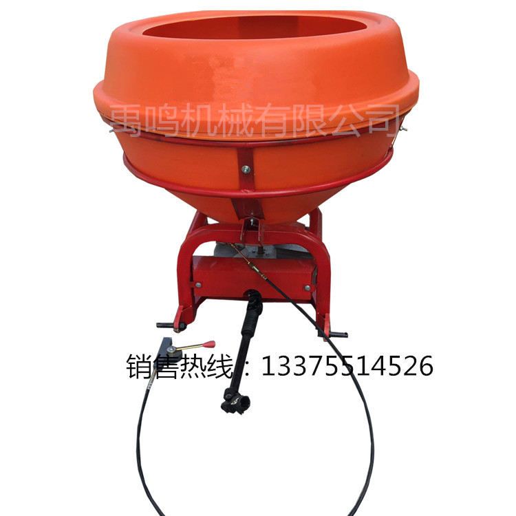 塑料桶撒肥机 拖拉机后置抛肥机 CDR-1000单盘撒播机