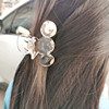 Brand crab pin, hairgrip, hair accessory, ponytail, internet celebrity, Korean style