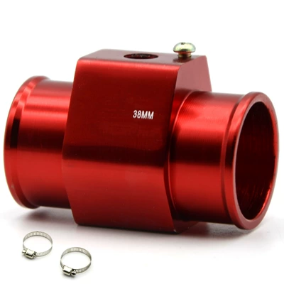 accessories water temperature tee – automobile water pipe - 38mm-red