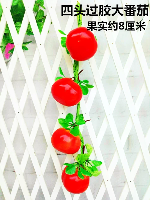 Vegetable model pendant fruit and vegetable window fake vegetable corn chili pepper, garlic decoration farmhouse fake fake