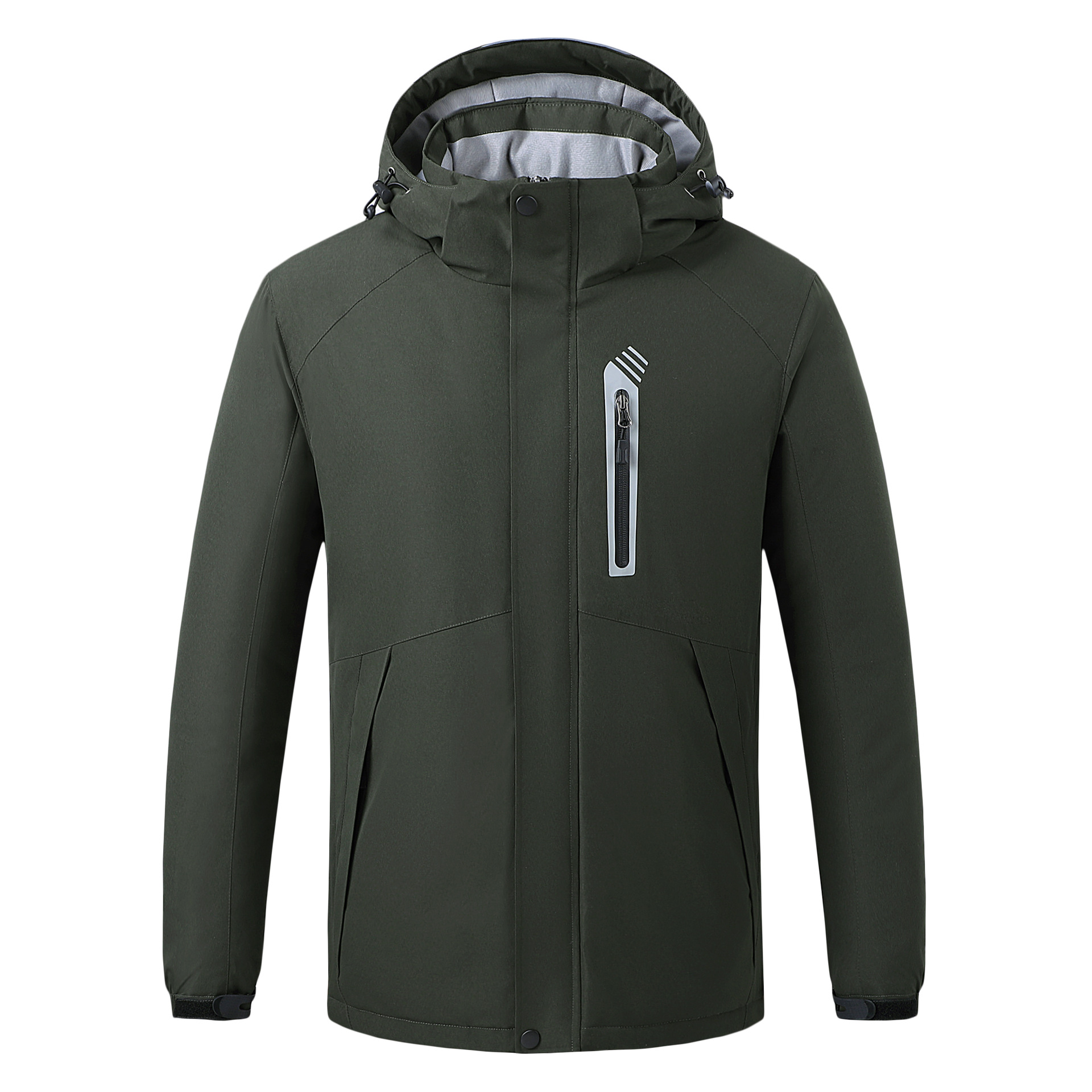 Venta Directa de fábrica Nueva ropa de calefacción de los hombres chaqueta de calefacción inteligente Distrito 8 calefacción eléctrica calefacción al aire libre de algodón acolchado ropa hombres